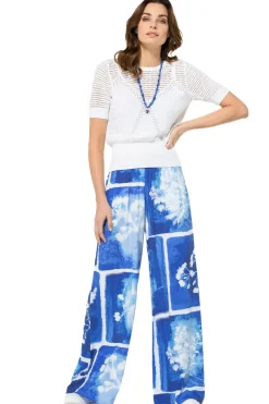 Femmes Caroline Biss Tire*3212-90 / Pull Tricote Semi-Transparent