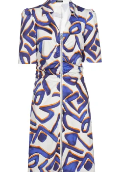 Femmes Caroline Biss Robes*1144-29 / Robe Ajustee Avec Stretch