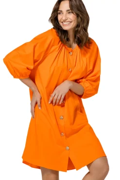 Femmes Caroline Biss Robes*1168-54 / Robe Ample Avec Stretch