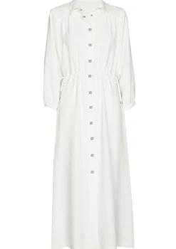 Femmes Caroline Biss Robes*1119-91 / Robe Chemise Midi Fluide