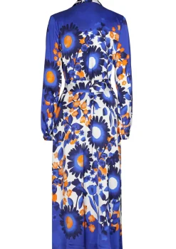 Femmes Caroline Biss Robes*1172-29 / Robe Chemise Midi Fluide