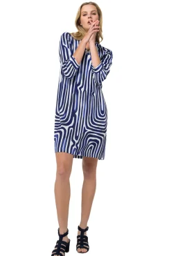 Femmes Caroline Biss Robes*1134-29 / Robe Droite Avec Stretch