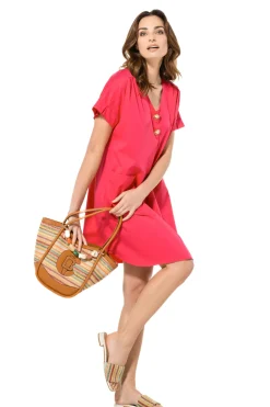 Femmes Caroline Biss Robes*3173-74 / Robe Droite Confortable