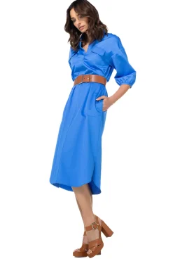 Femmes Caroline Biss Robes*1177-27 / Robe Droite En Stretch