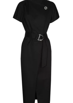 Femmes Caroline Biss Robes*1169-10 / Robe Droite En Stretch