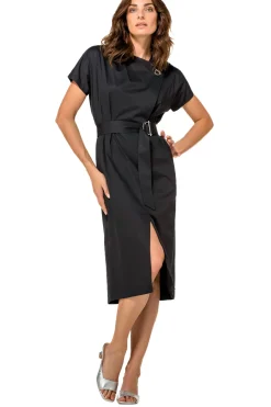 Femmes Caroline Biss Robes*1169-10 / Robe Droite En Stretch