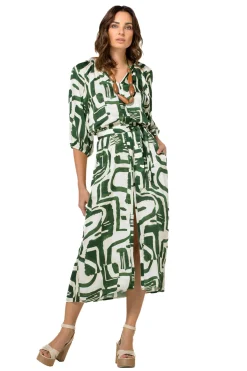 Femmes Caroline Biss Robes*1163-69 / Robe Droite Fluide