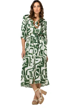 Femmes Caroline Biss Robes*1163-69 / Robe Droite Fluide