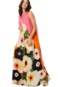 Femmes Caroline Biss Robes*1138-69 / Robe Longue Festive Fluide