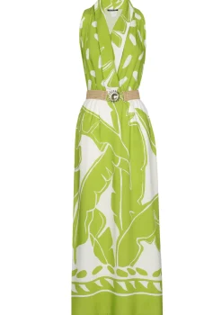 Femmes Caroline Biss Robes*3156-79 / Robe Midi Droite Fluide