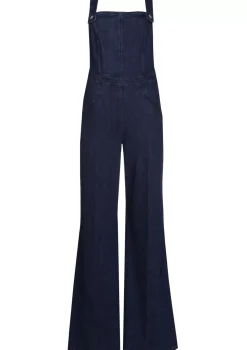 Femmes Caroline Biss Pantalon*1514-23 / Salopette Confortable En Jeans, Jambe Large