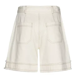 Femmes Caroline Biss Pantalon*3579-93 / Short Confortable En Coton, Taille Haute
