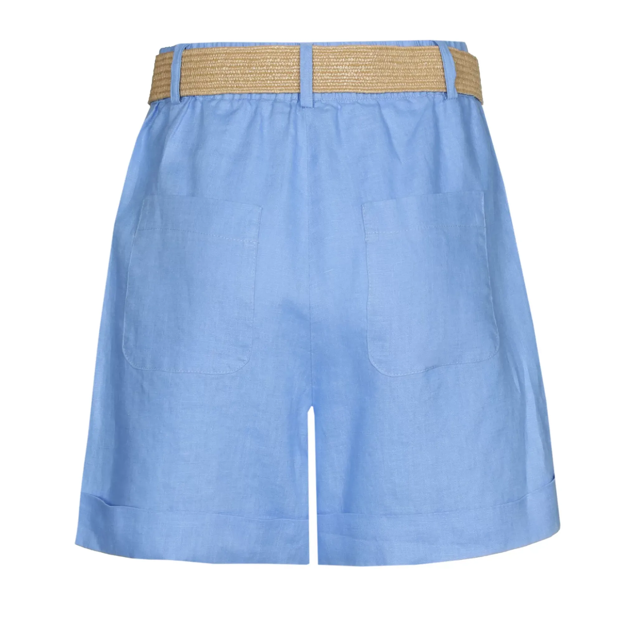 Femmes Caroline Biss Pantalon*3568-24 / Short En Lin, Taille Normale