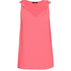 Femmes Caroline Biss Hauts*1622-72 / Top Droit Ample Effet Epaule