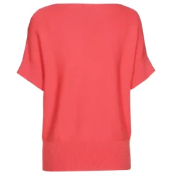 Femmes Caroline Biss Tire*1246-72 / Top En Maille Fine Effet Epaule